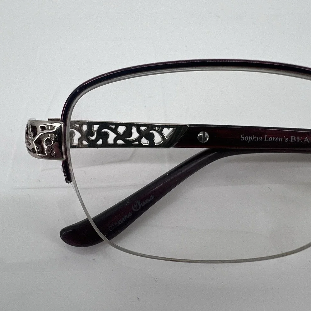 Sophia Loren's Beau Rivage Eyeglasses Frames 50-18-135mm Zyloware 168‎
